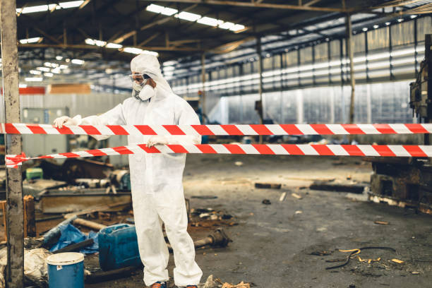 Professional Unattended Death Cleanup technician working in Jasper, TX